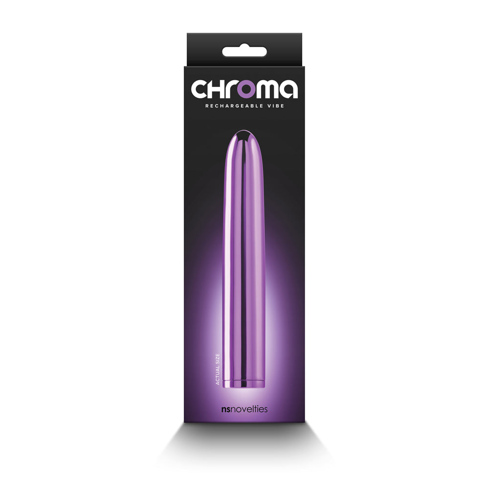 Chroma 7" Vibe Purple | 657447105807 | Discreet Personal Wellness