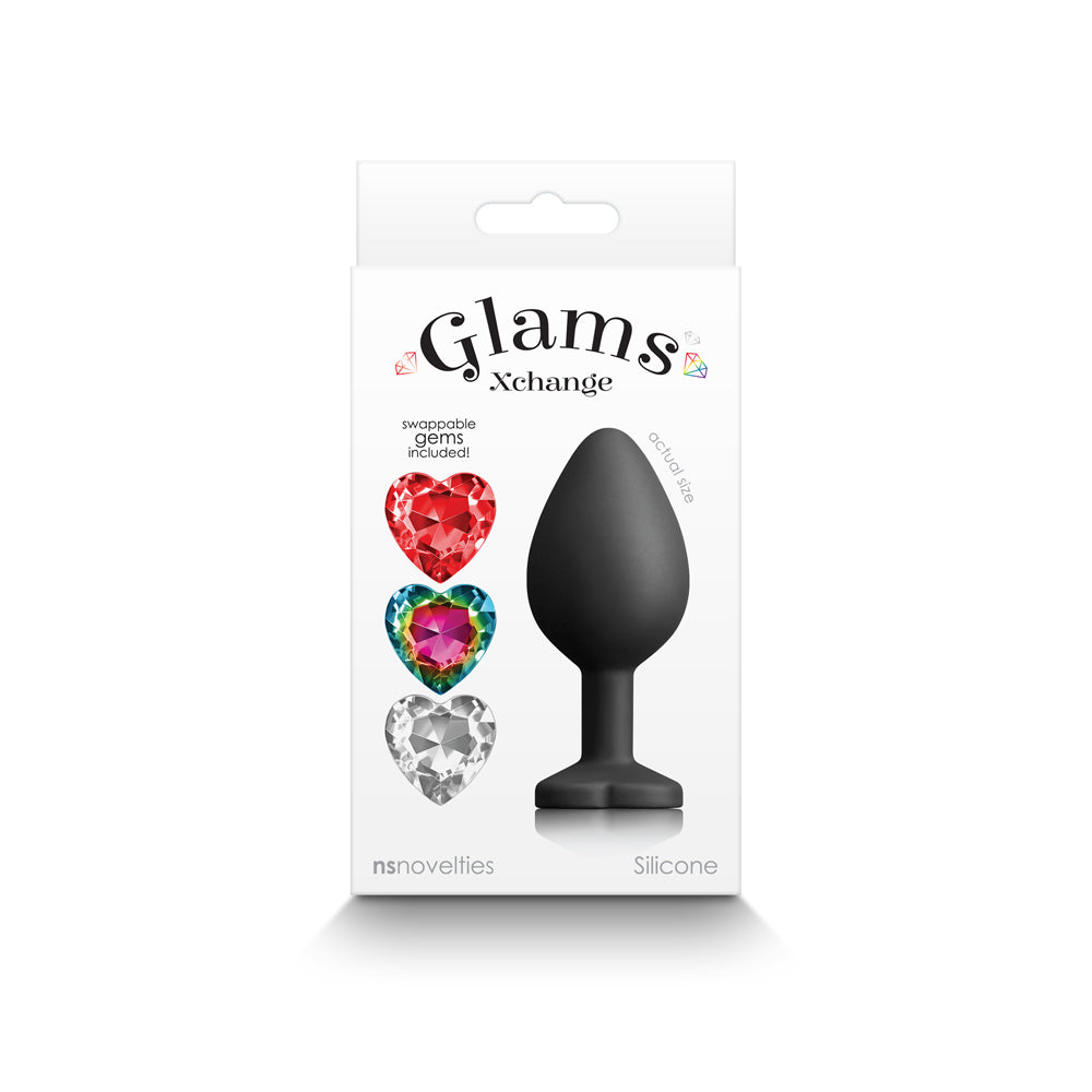 Glams Xchange Heart Medium | 657447106002 | Discreet Personal Wellness