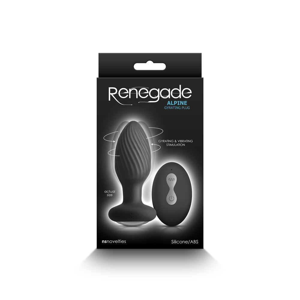 Renegade Alpine Black | 657447106101 | Discreet Personal Wellness