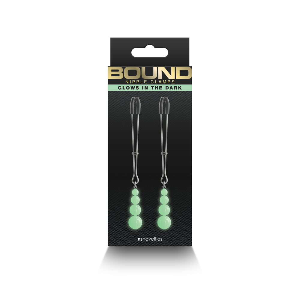 Bound Nipple Clamps G2 Gunmetal | 657447106774 | Discreet Personal Wellness