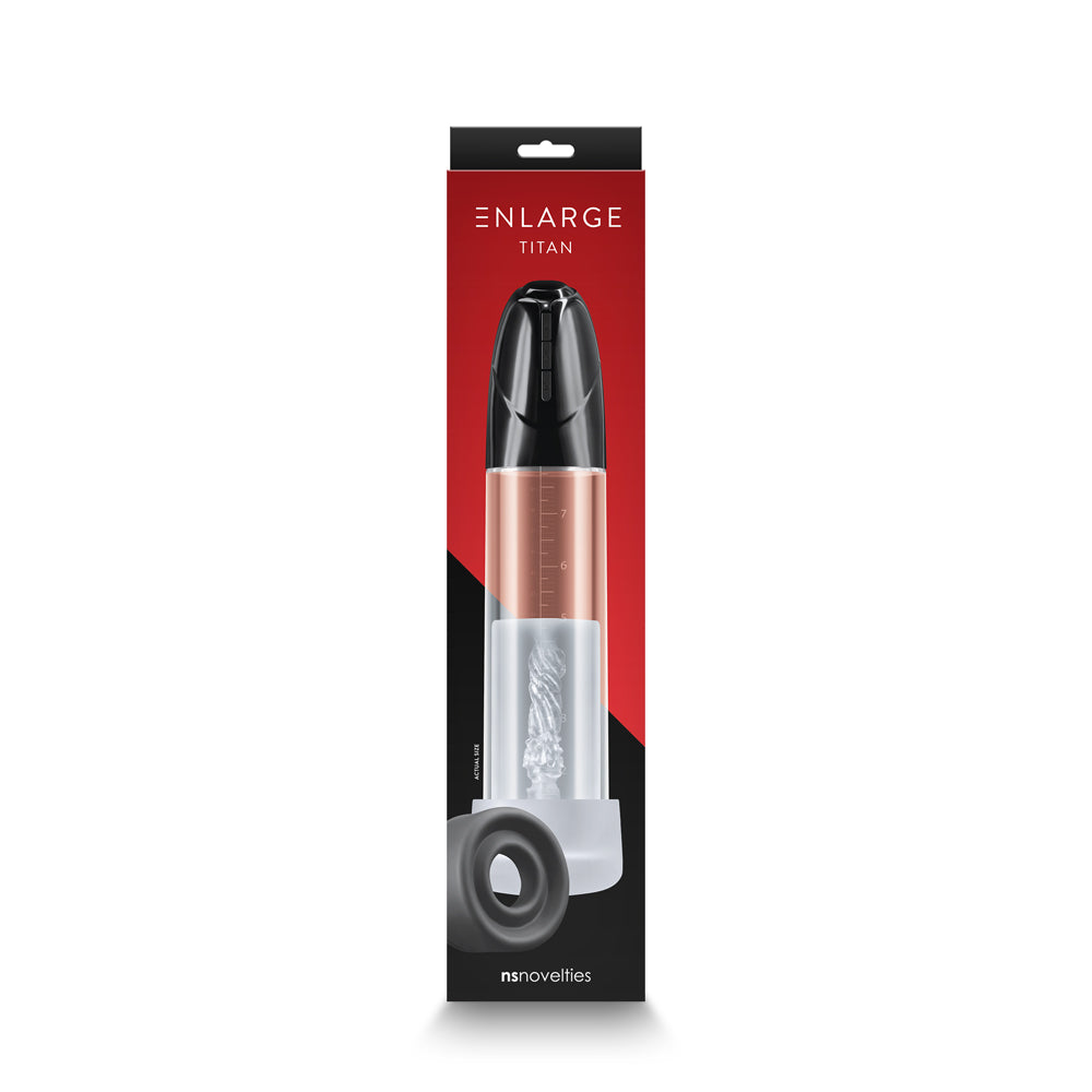Enlarge Titan Pump Black | 657447107436 | Discreet Personal Wellness