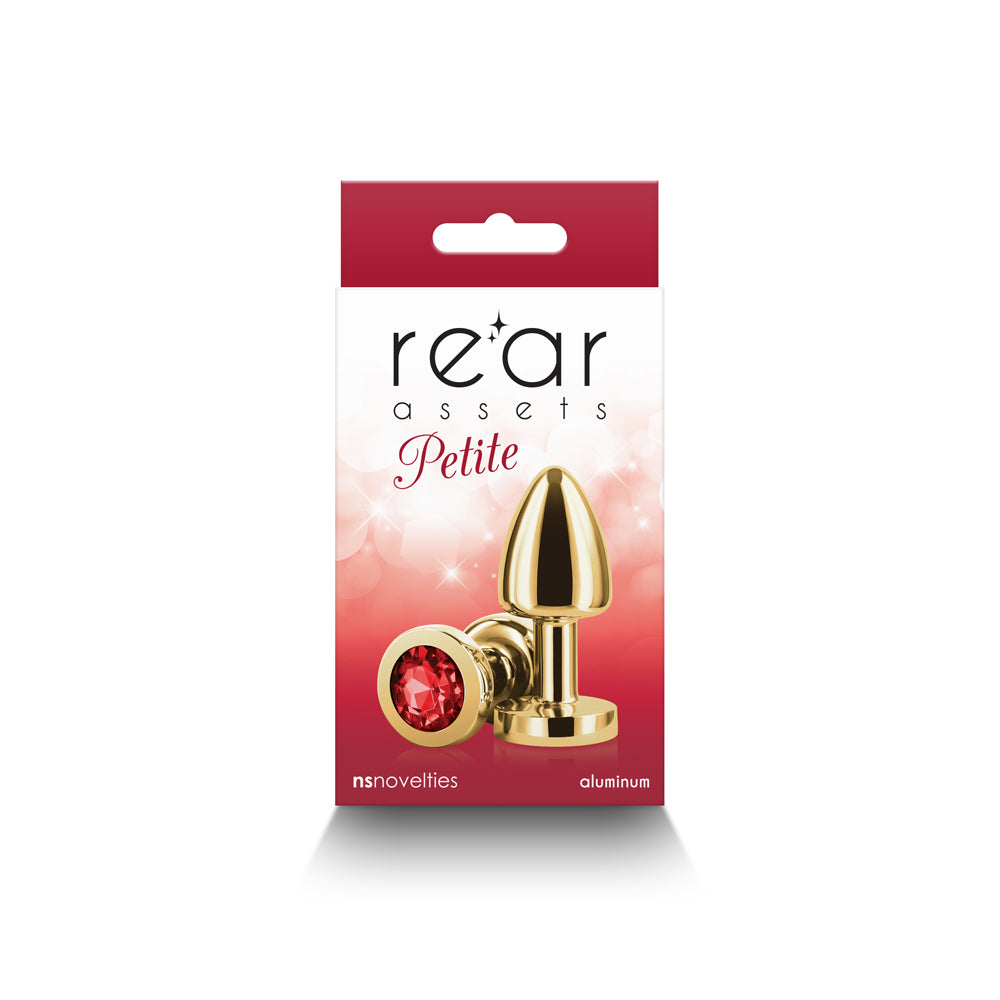 Rear Assets Petite Gold Red | 657447107474 | Discreet Personal Wellness