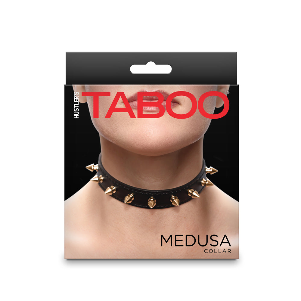 Hustler's Taboo Medusa Collar Black | 657447108495 | Discreet Personal Wellness