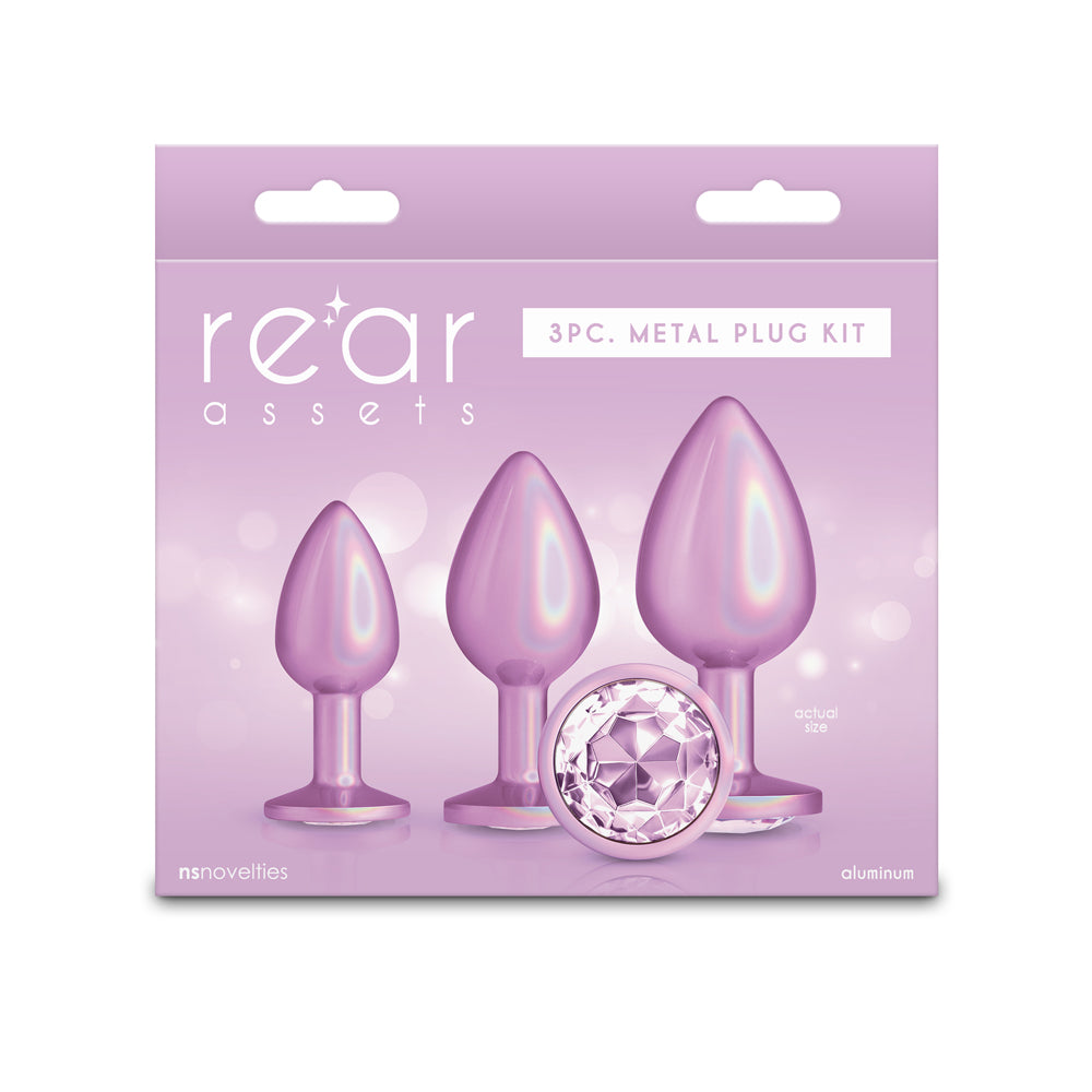 Rear Assets Trainer Kit Iridescent Pink Gem | 657447110733 | Discreet Personal Wellness