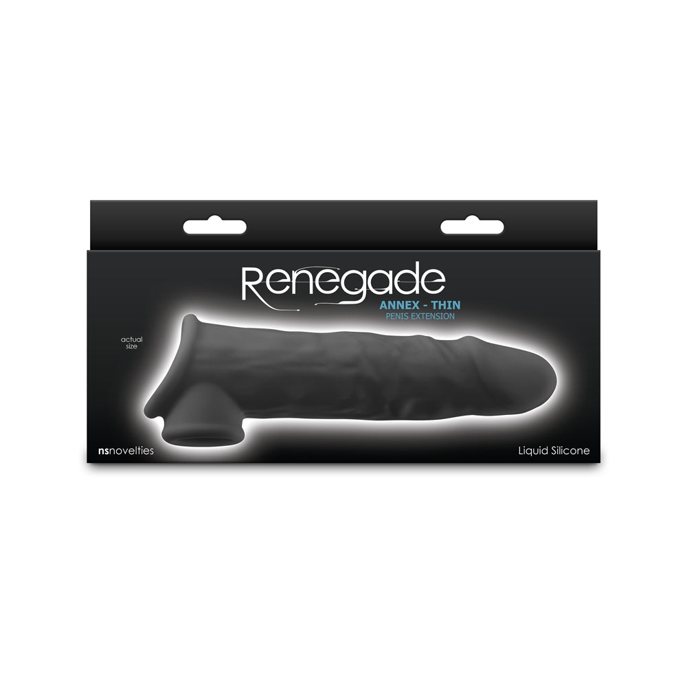 Renegade Annex Thin Black | 657447110931 | Discreet Personal Wellness