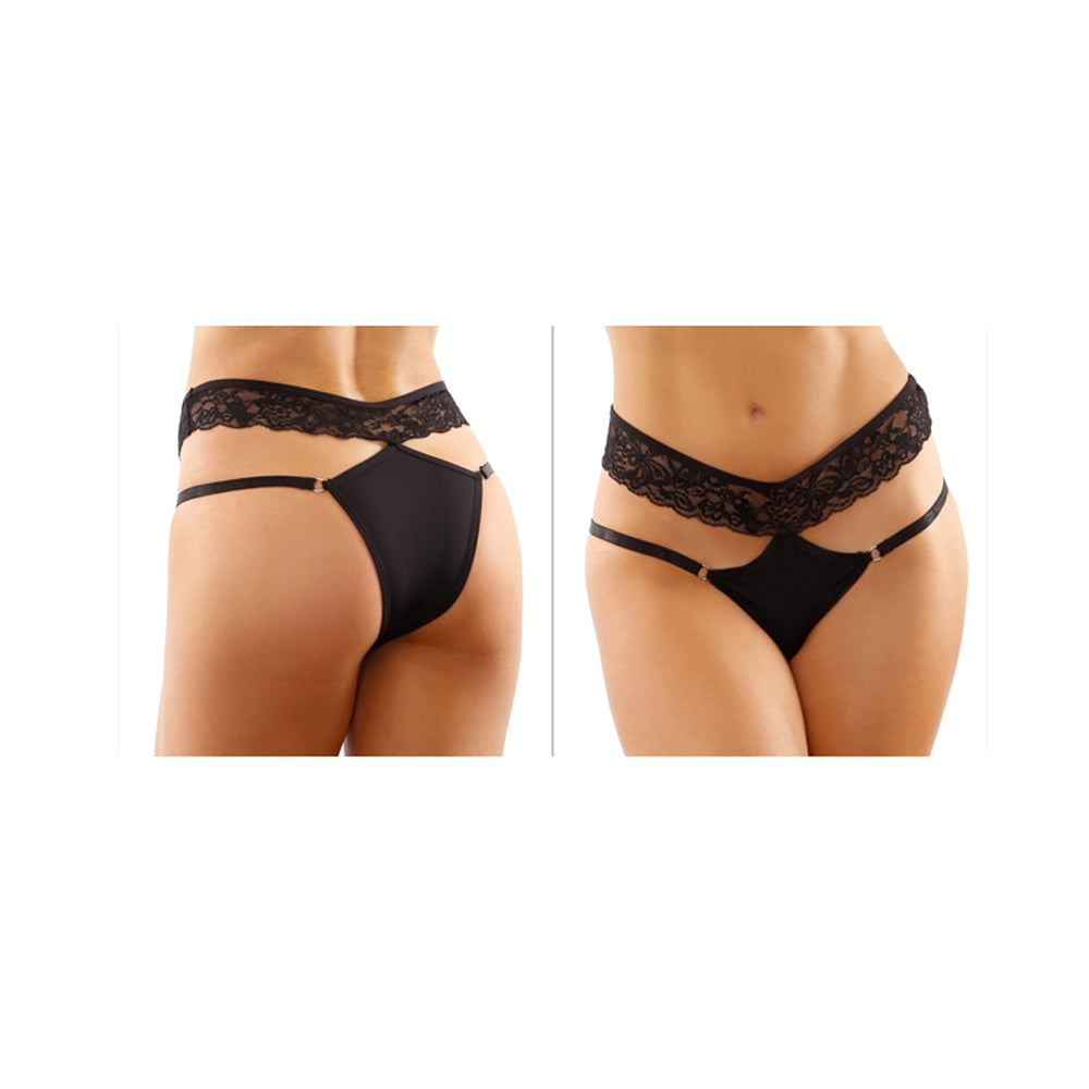 Ren Lace And Microfiber Panty S/M | 657447309878 | Discreet Personal Wellness