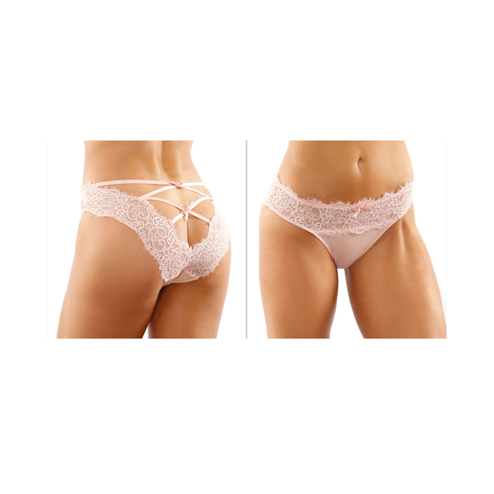 Ivy Lace & Mesh Bikini Panty S/M | 657447310003 | Discreet Personal Wellness