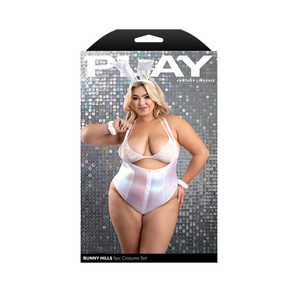 Bunny Hills 5Pc Bunny Costume Set 1X/2X | 657447319495 | Discreet Personal Wellness