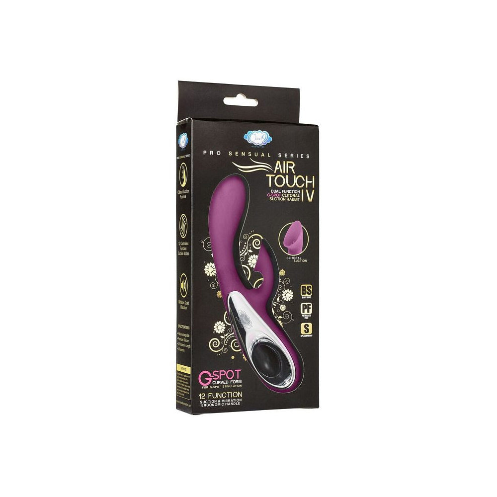 Pro Sensual Air Touch IV G Spot Dual Function Clitoral | 659436241879 | Discreet Personal Wellness