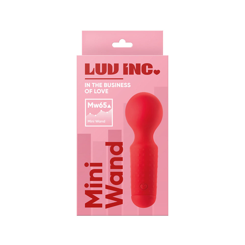 Mw65 Mini Wand Red | 663546904265 | Discreet Personal Wellness
