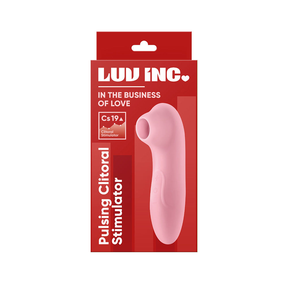 Cs19 Pulsing Clitoral Stimulator Light Pink | 663546904364 | Discreet Personal Wellness