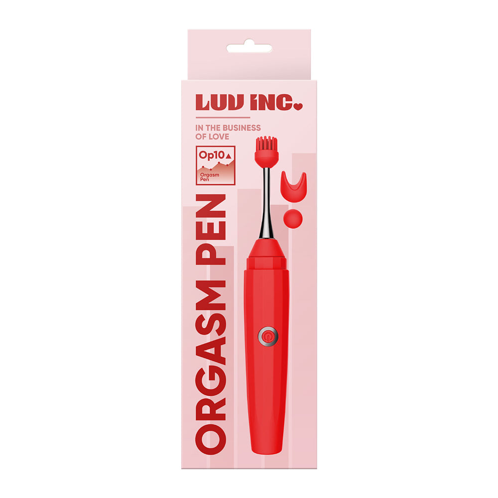 Op10: Orgasm Pen Red | 663546905170 | Discreet Personal Wellness