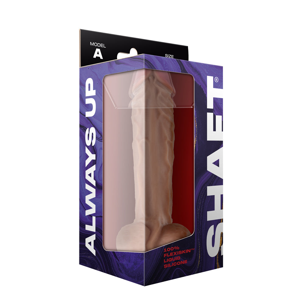 Model A 10.5" Liquid Silicone Penis W/Balls Pine | 663546906559 | Discreet Personal Wellness