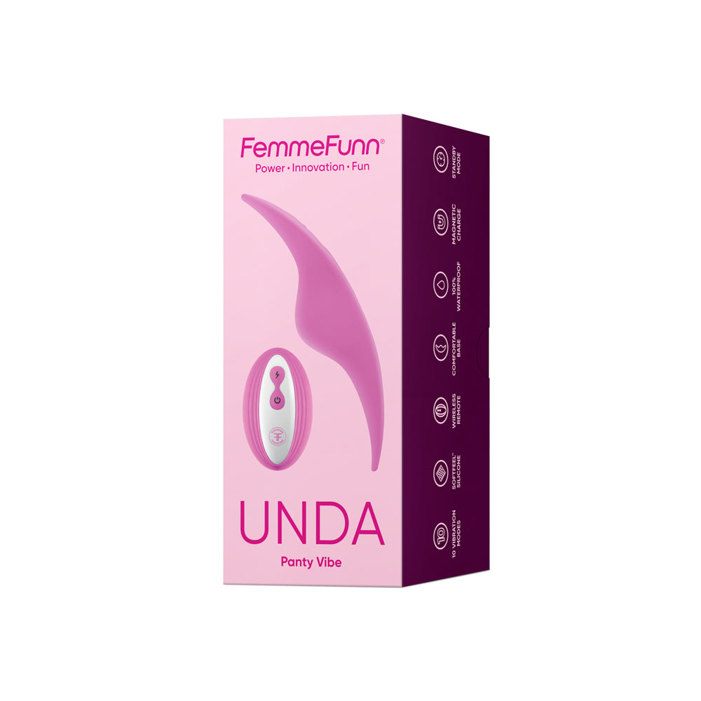 Femmefunn Unda Pink | 663546906887 | Discreet Personal Wellness