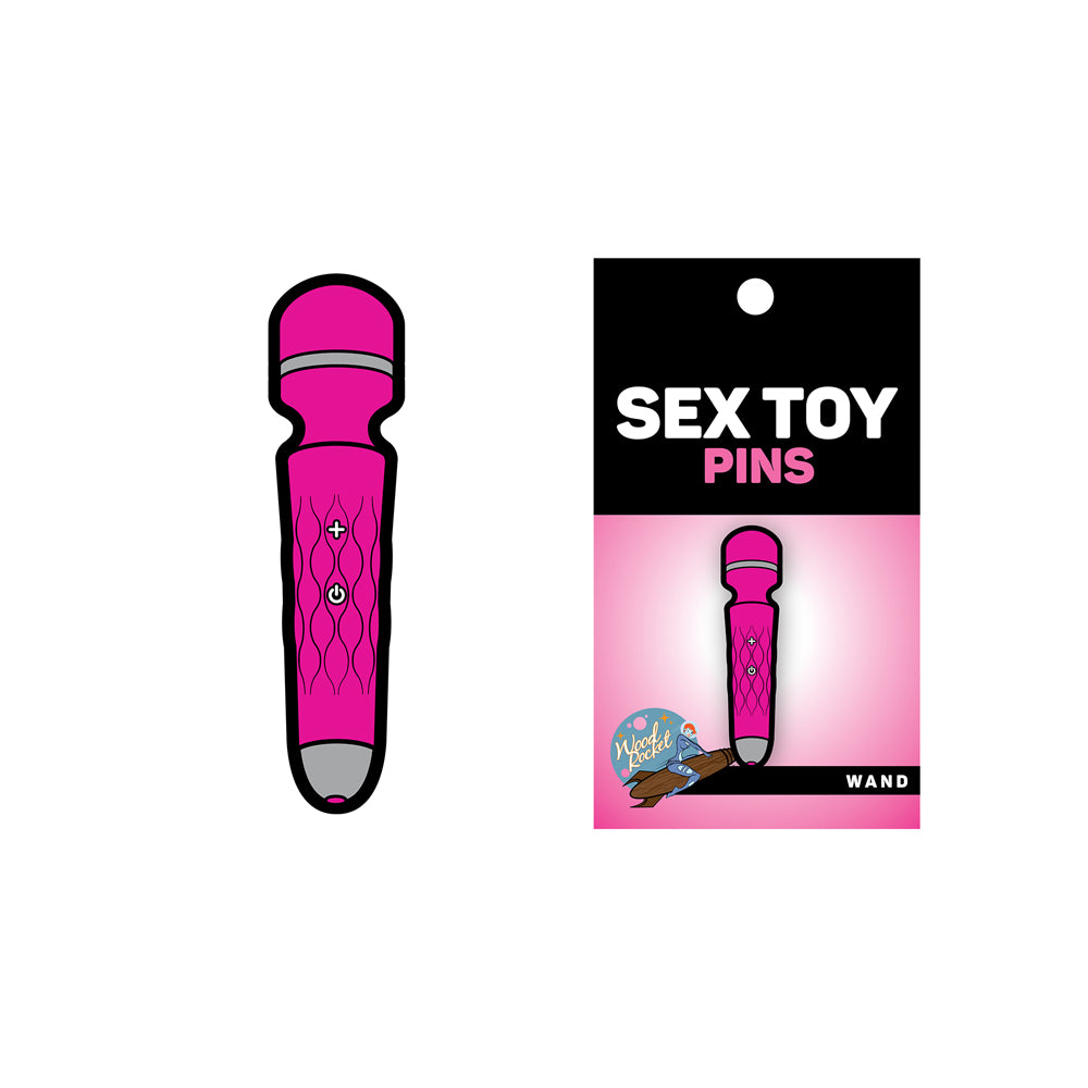 Pink Wand Pin | 665752707753 | Discreet Personal Wellness
