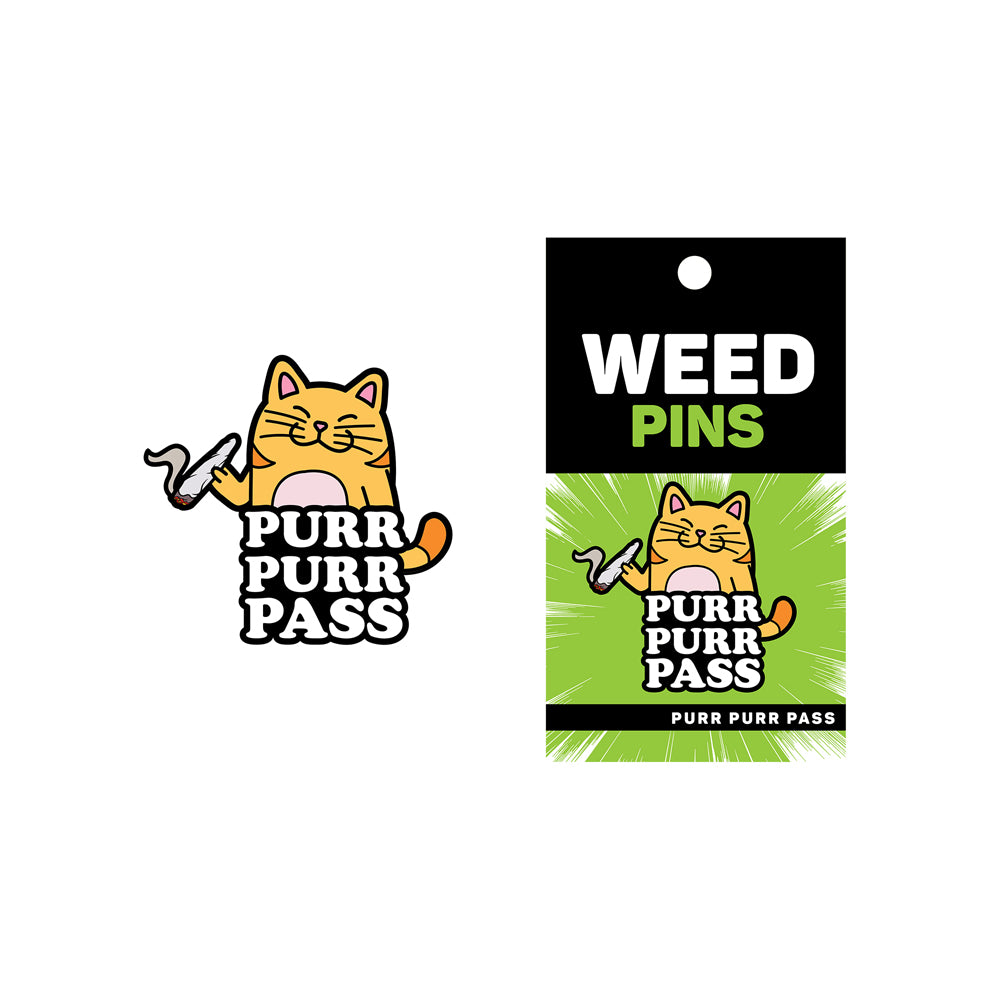 Purr Purr Pass Pin | 665752708514 | Discreet Personal Wellness