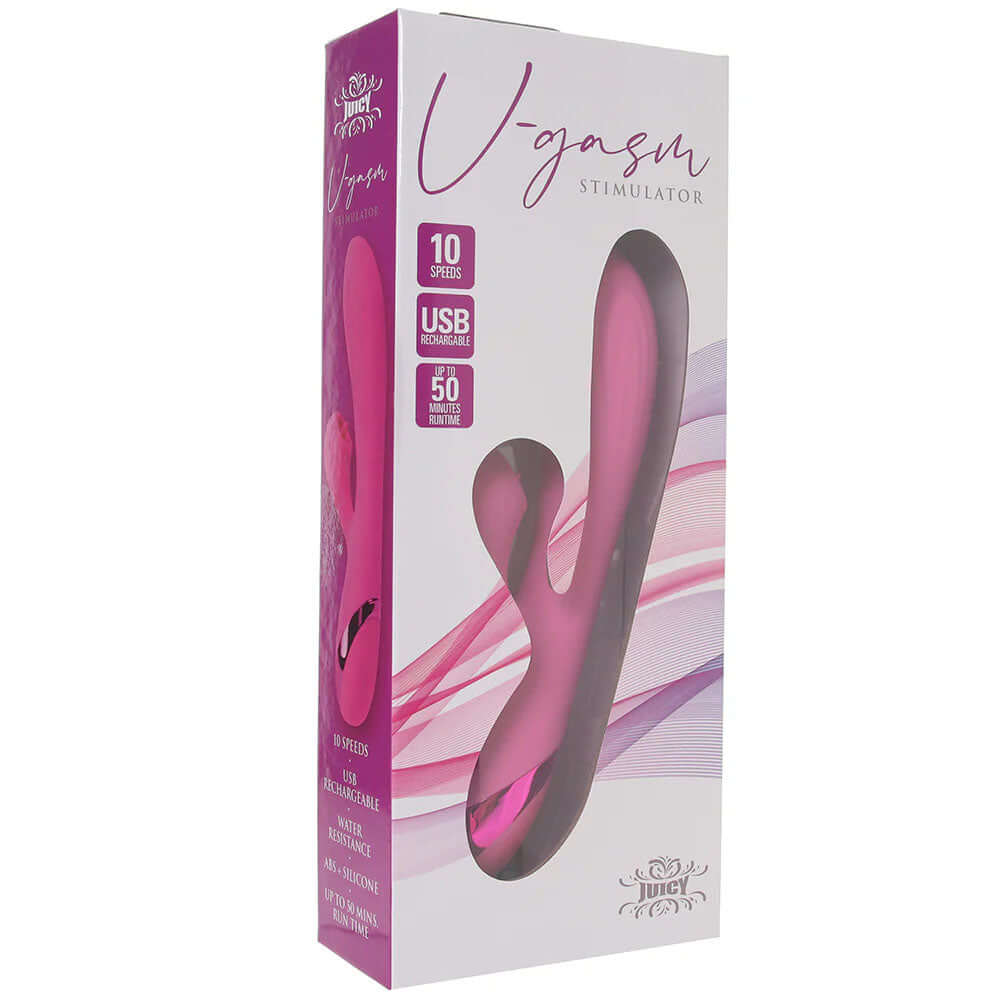 Juicy V-Gasm Stimulator | 669423998839 | Discreet Personal Wellness