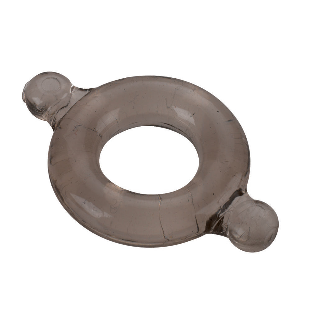 Elastomer C-Ring Rd W/ Nubbs - Black | 669729410844 | Discreet Personal Wellness