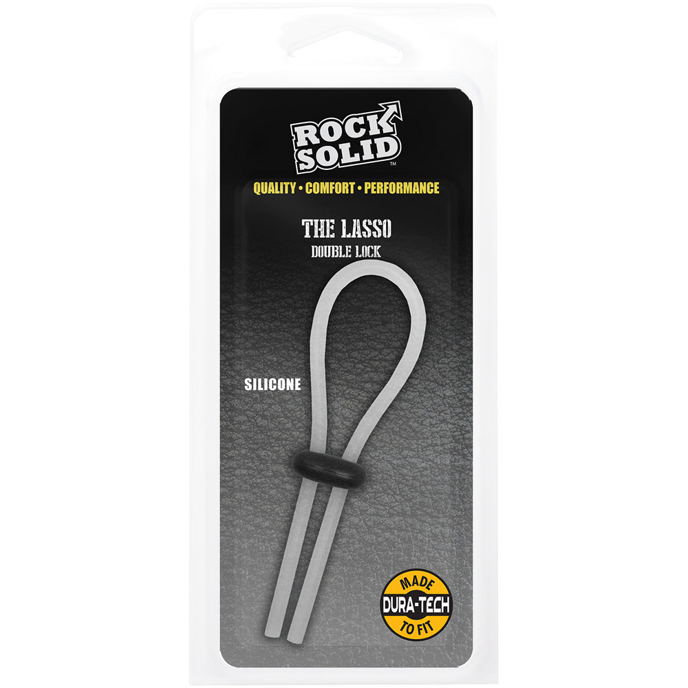 Rock Solid Lasso Double Lock Translucent | 6768903846203 | Discreet Personal Wellness