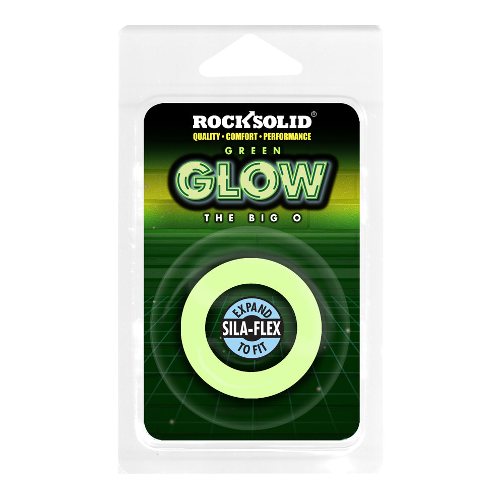 Rock Solid Big O Ring Green | 6768903846852 | Discreet Personal Wellness