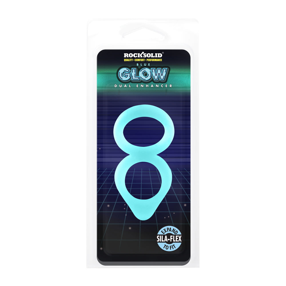 Rock Solid Dual Enhancer Blue | 6768903846937 | Discreet Personal Wellness