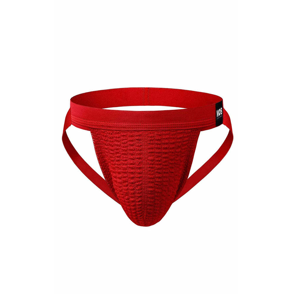 Mob Fetish Swim Jockstrap Red Xl | 677355464629 | Discreet Personal Wellness