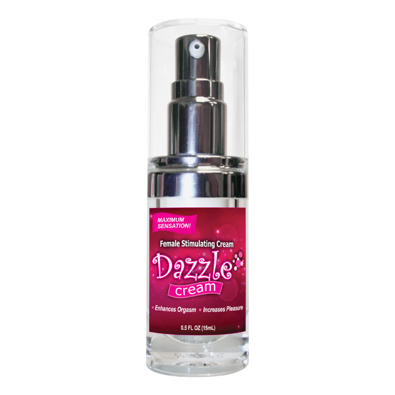 Dazzle Female Stimulating Cream 0.5 oz. Bottle | 679359000421 | Discreet Personal Wellness