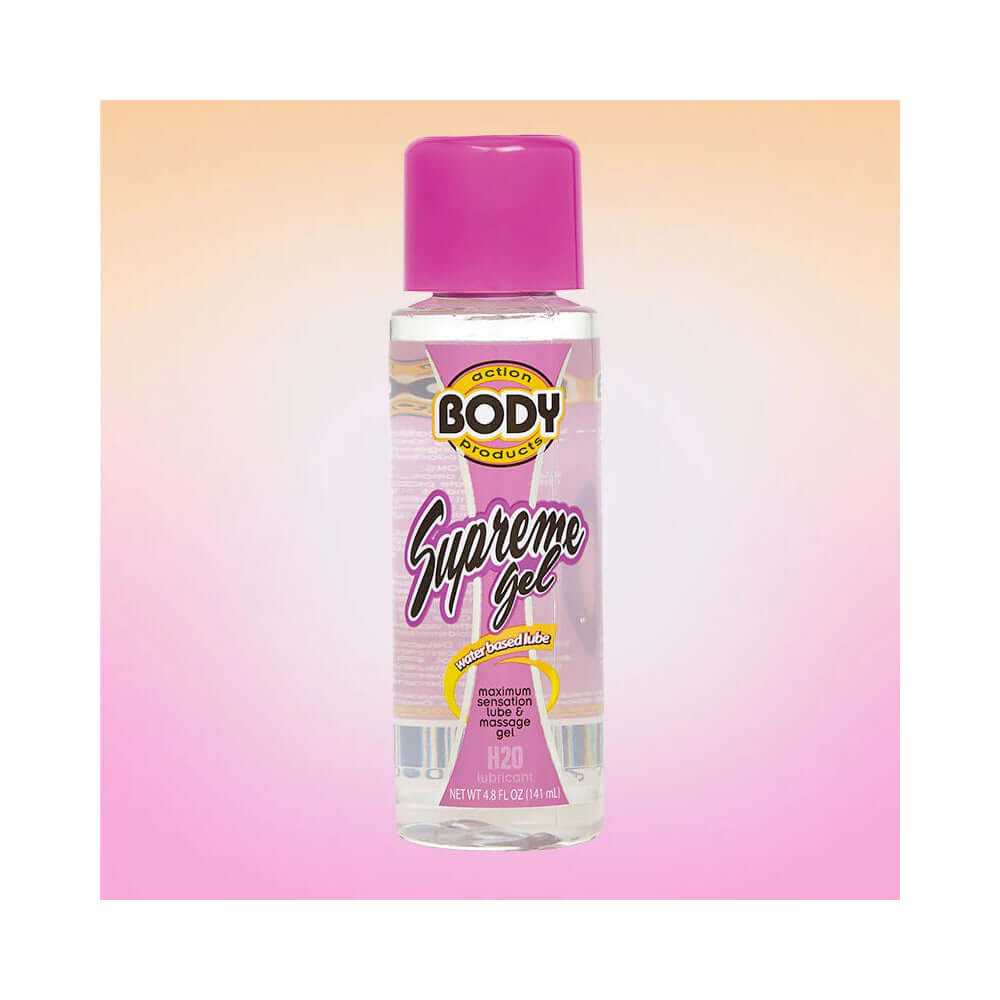 Body Action Supreme Lube 4.8 oz. | 679359000865 | Discreet Personal Wellness
