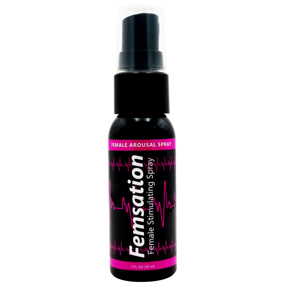 Femsation Female Stimulation Spray 1 oz. Bottle | 679359001220 | Discreet Personal Wellness