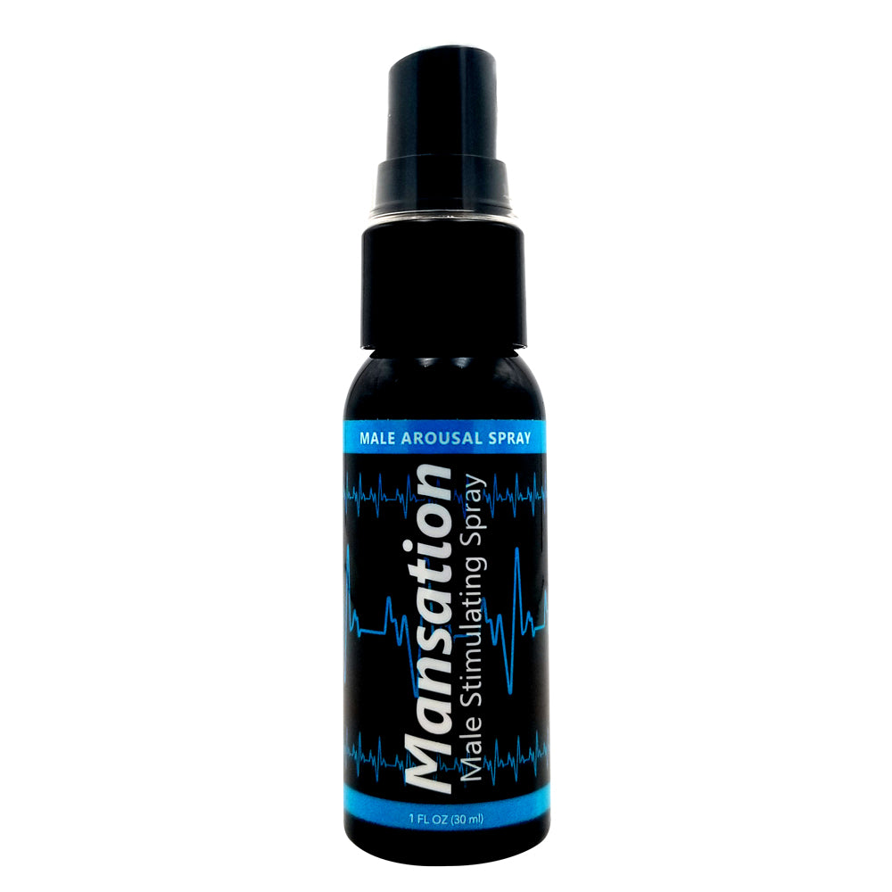 Mansation Male Stimulation Spray 1 oz. Bottle | 679359001268 | Discreet Personal Wellness