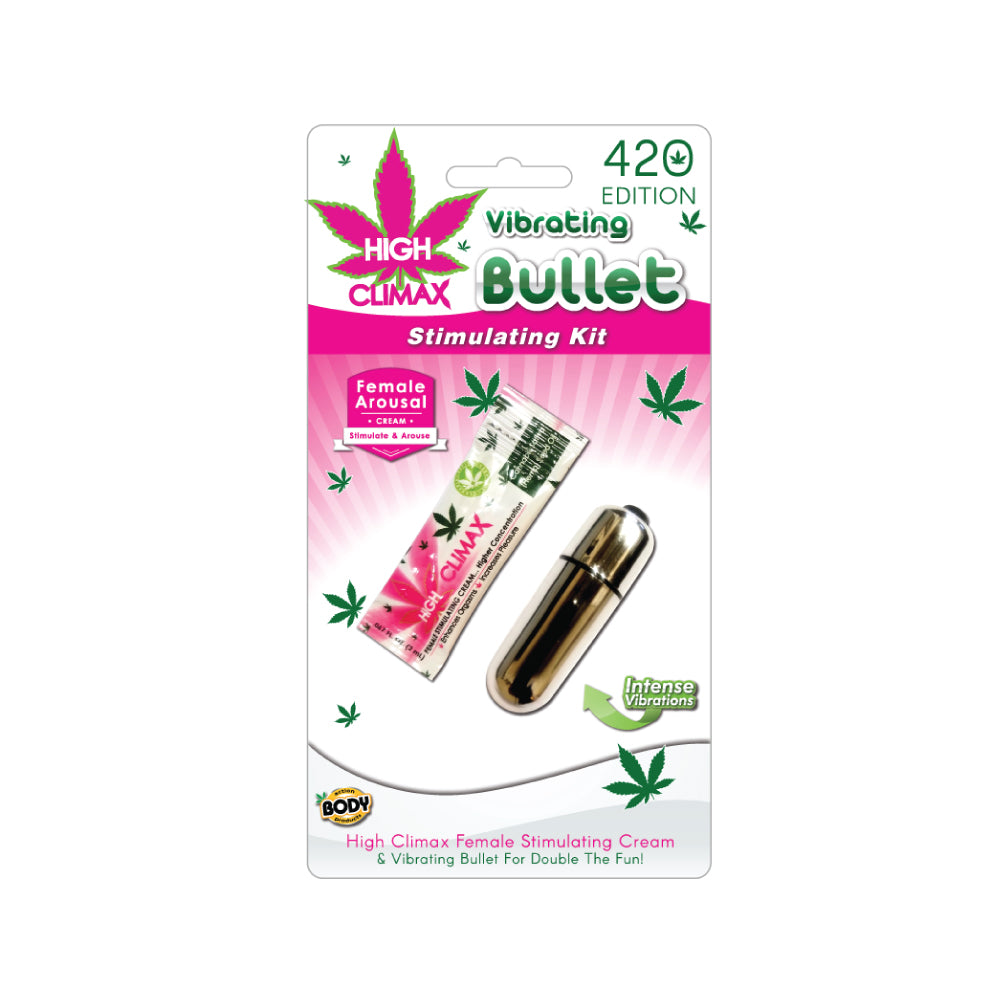 High Climax Vibrating Bullet Stimulating Kit | 679359001428 | Discreet Personal Wellness
