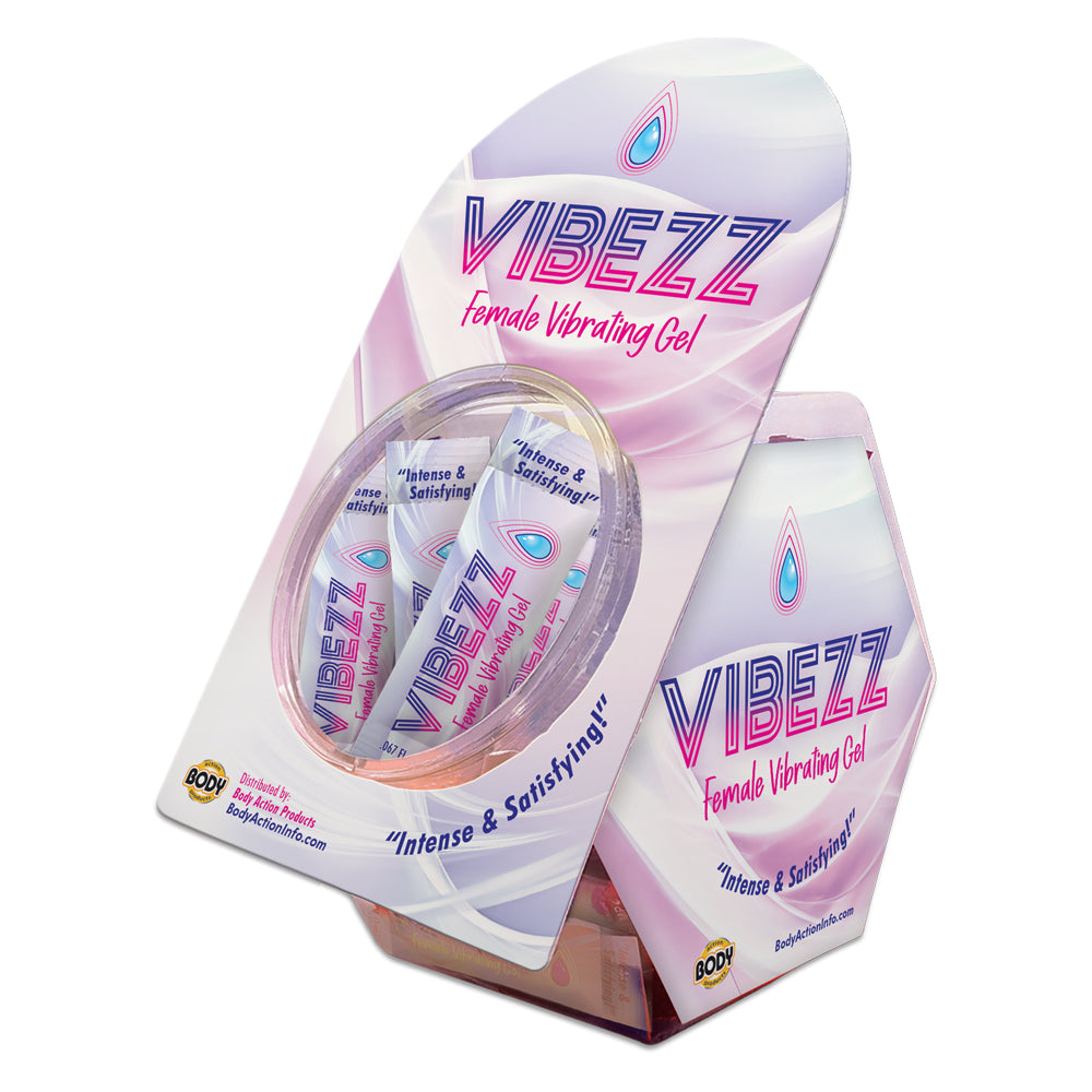 Vibezz 50 Pc Stick Pack Display Jar | 679359001824 | Discreet Personal Wellness