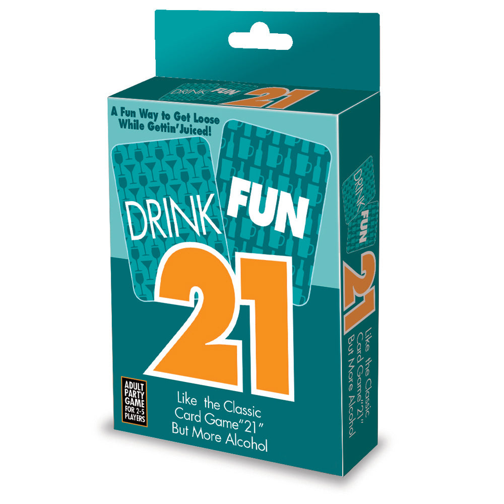 Drink Fun 21 Card Game | 685634103084 | Discreet Personal Wellness