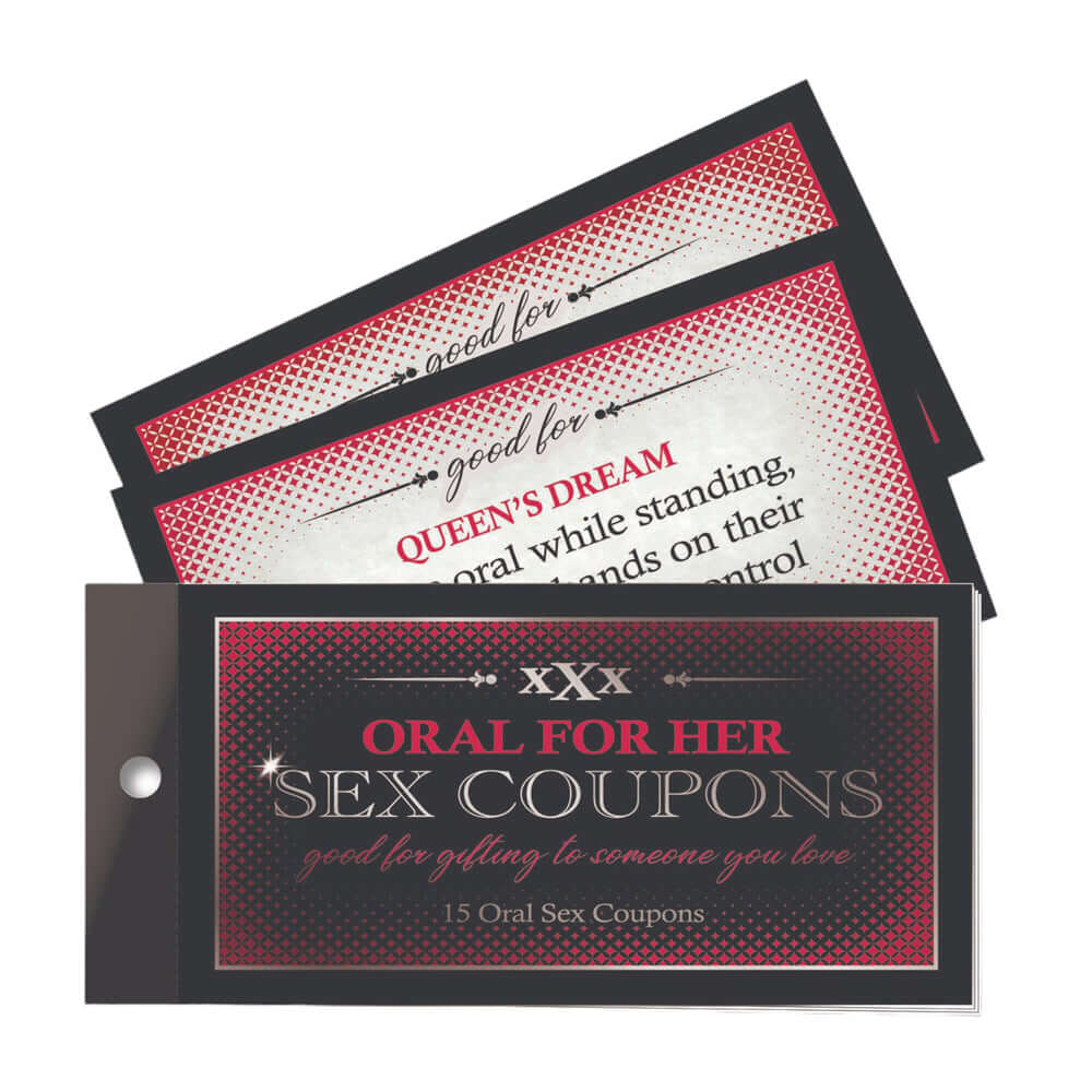Oral Adventures For Her Sex Coupons | 685634104005 | Discreet Personal Wellness