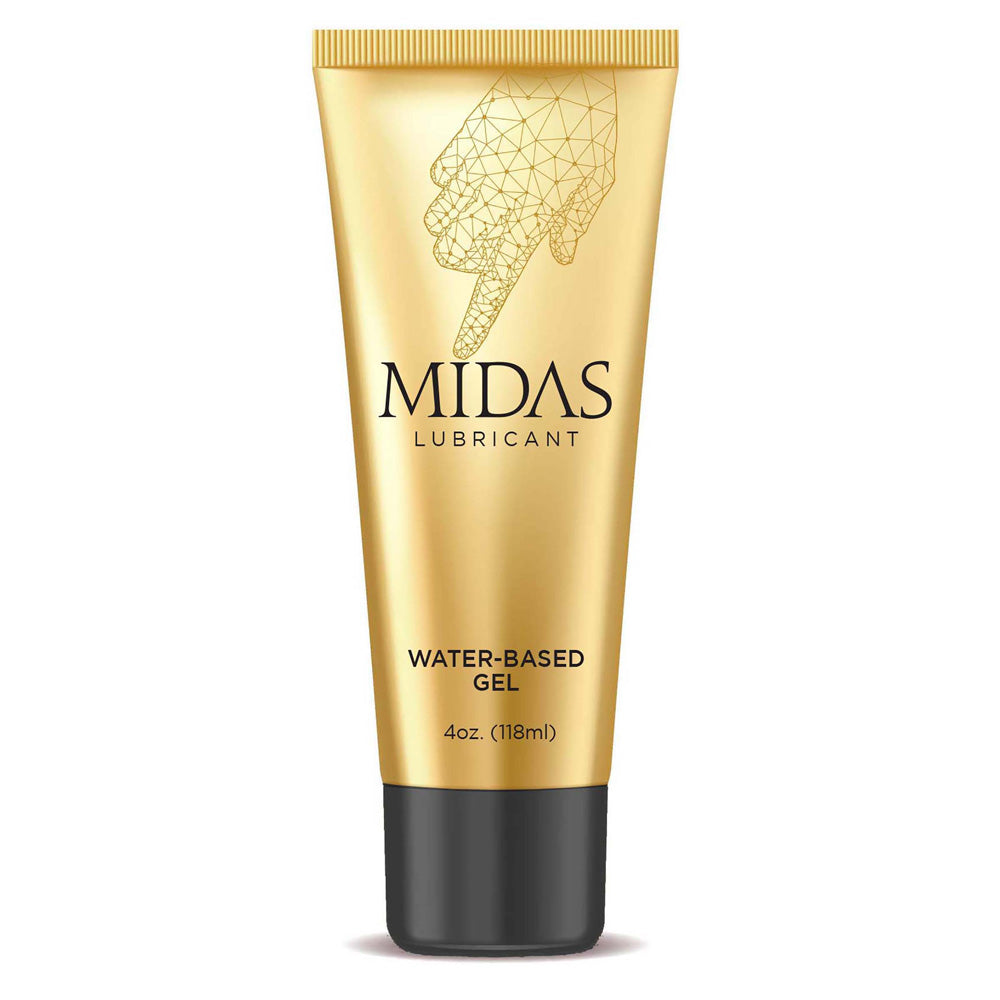 Midas Water Based Lubricant Gel 4 oz. | 685634110105 | Discreet Personal Wellness