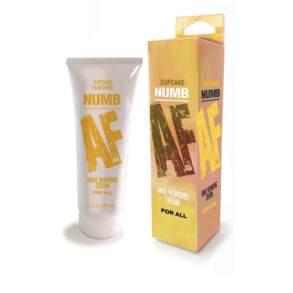 Numb Af Anal Desensitizer Cupcake 1.5 oz. | 685634111249 | Discreet Personal Wellness