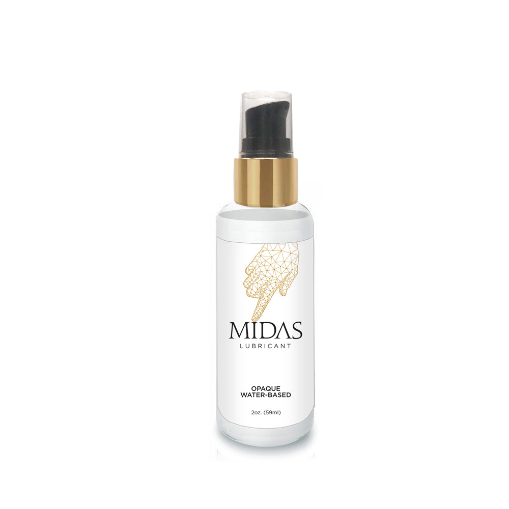 Midas Waterbased Opaque Lube 2 oz. | 685634111690 | Discreet Personal Wellness