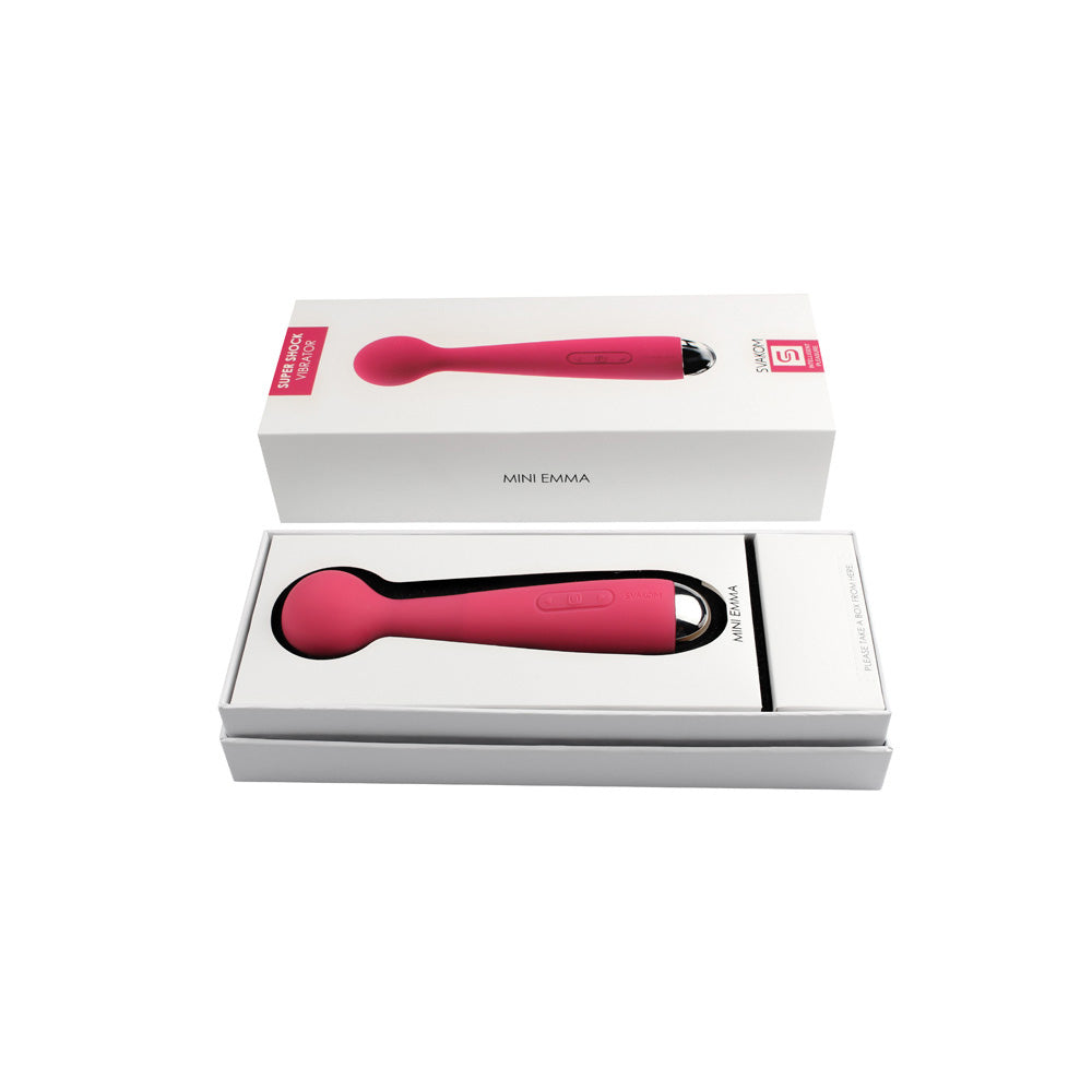Mini Emma Plum Red | 6959633100820 | Discreet Personal Wellness