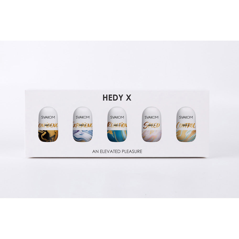 Hedy X Mixed 5 Pack | 6959633187630 | Discreet Personal Wellness