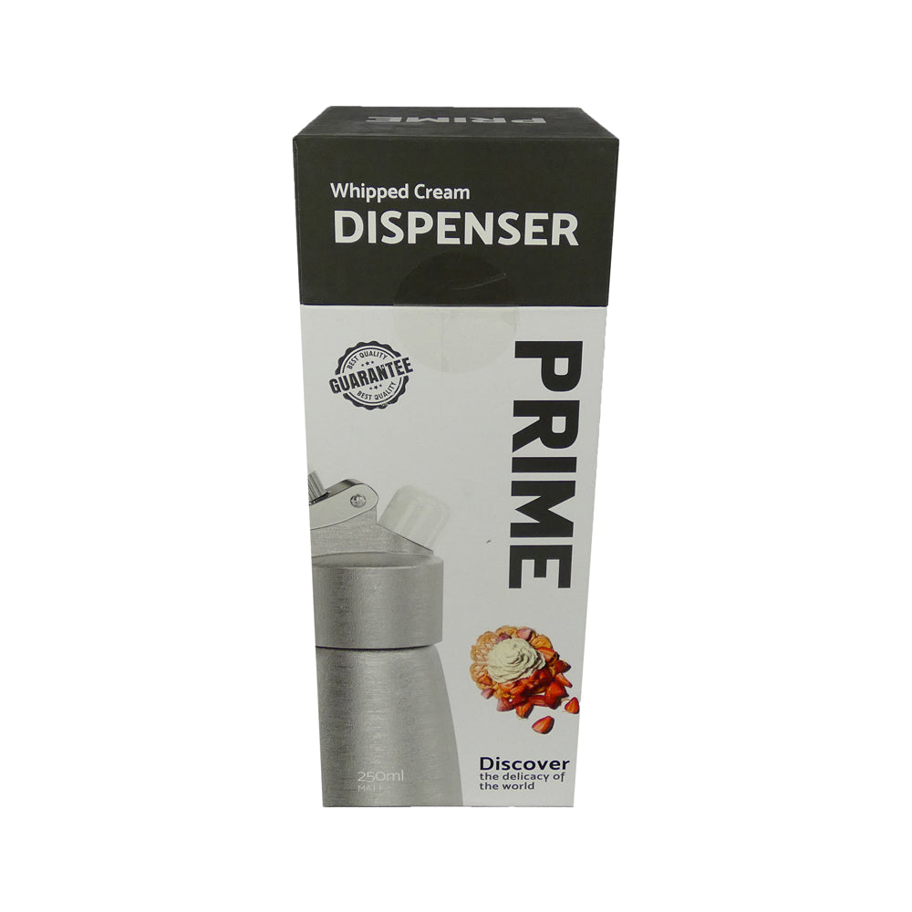 Prime Premium 250 ml. Dispensor Silver | 709126915327 | Discreet Personal Wellness