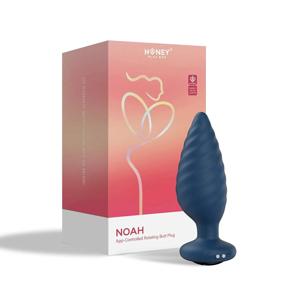 Noah Rotating Butt Plug | 710022364324 | Discreet Personal Wellness