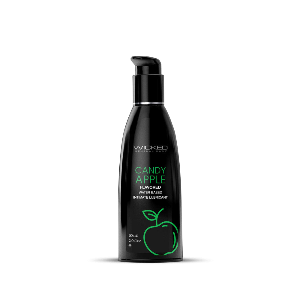 Wicked Aqua Candy Apple Lube 2 oz. | 713079904024 | Discreet Personal Wellness