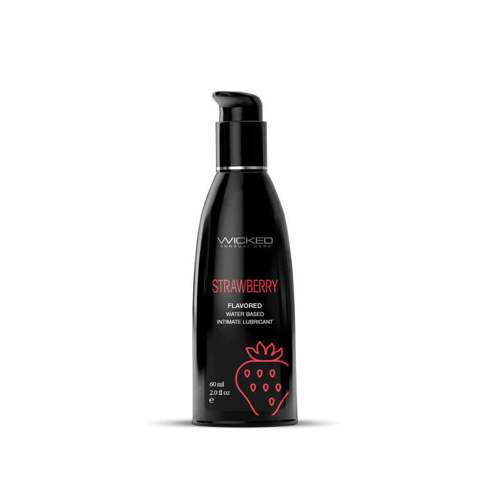 Wicked Aqua Strawberry 2 Oz. | 713079904123 | Discreet Personal Wellness