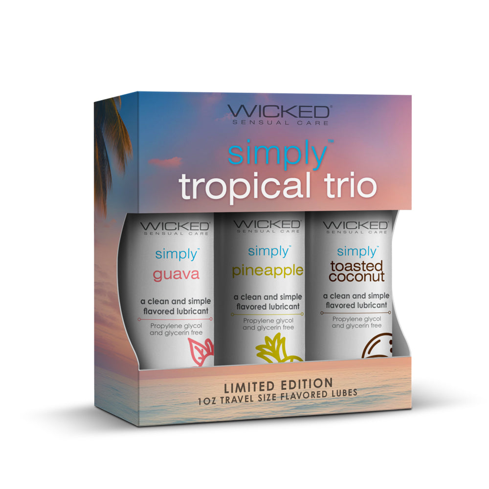 Wicked Simply Tropical Trio Kit | 713079911909 | Discreet Personal Wellness