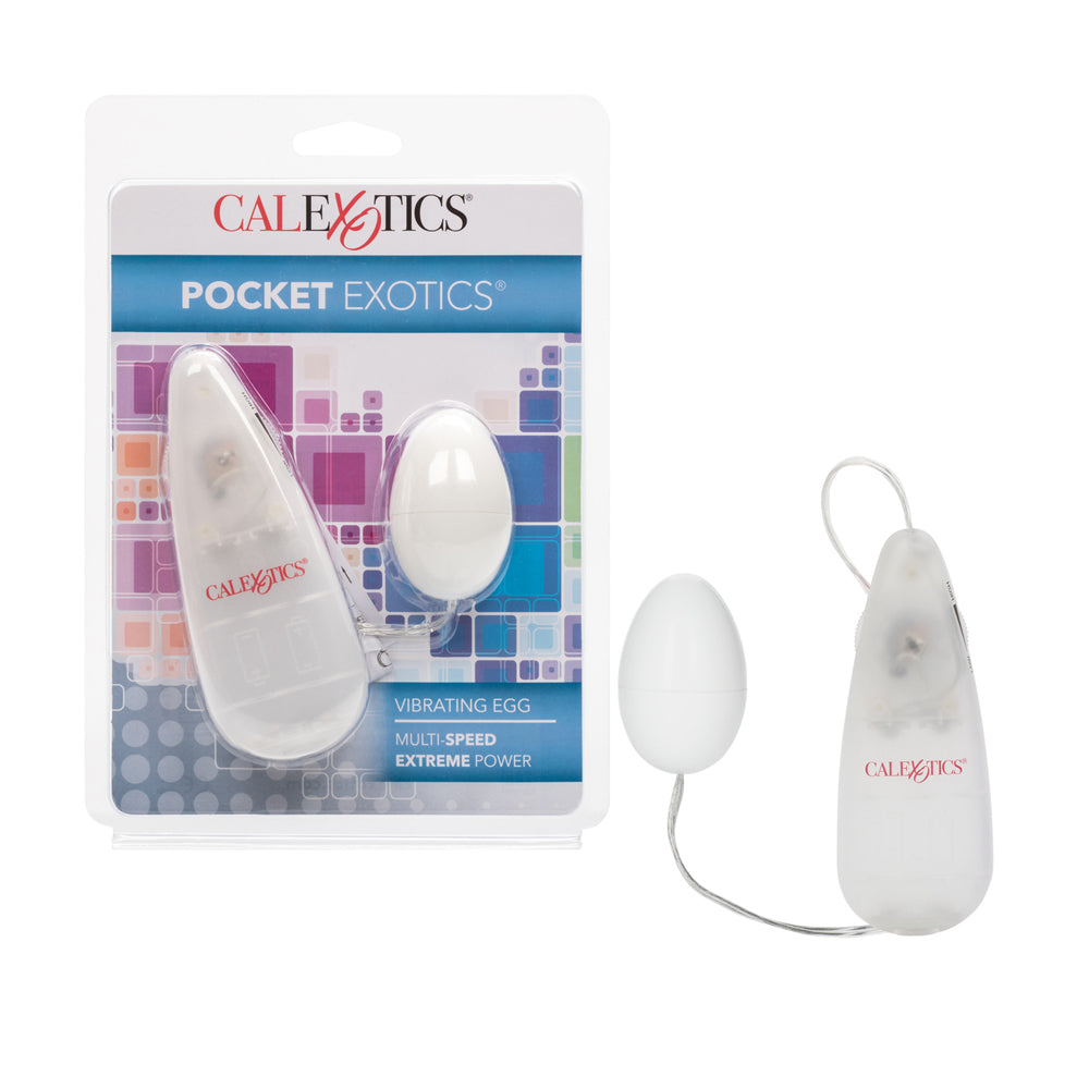 Pocket Exotics Vibrating Egg | 716770004048 | Discreet Personal Wellness