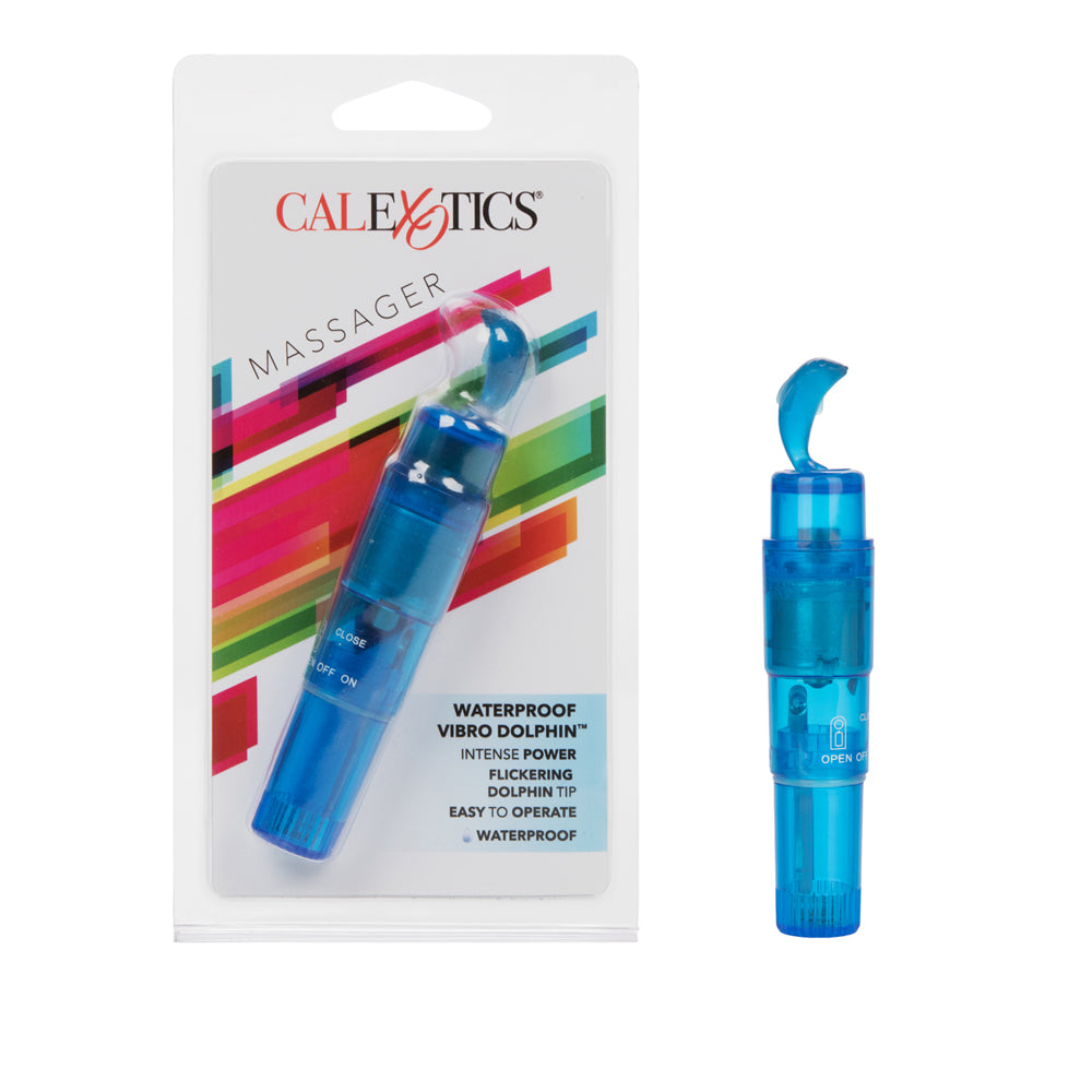 Waterproof Vibro Dolphin Blue | 716770016638 | Discreet Personal Wellness