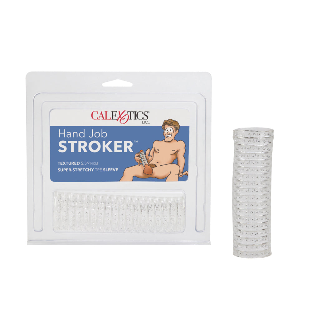 Hand Job Stroker Clear | 716770018410 | Discreet Personal Wellness