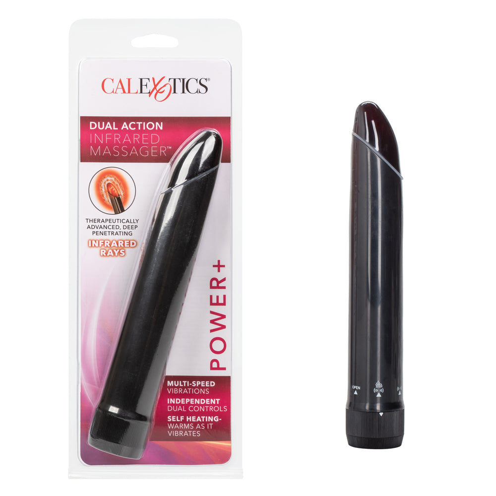 Dual Action Infrared Massager Black | 716770024480 | Discreet Personal Wellness