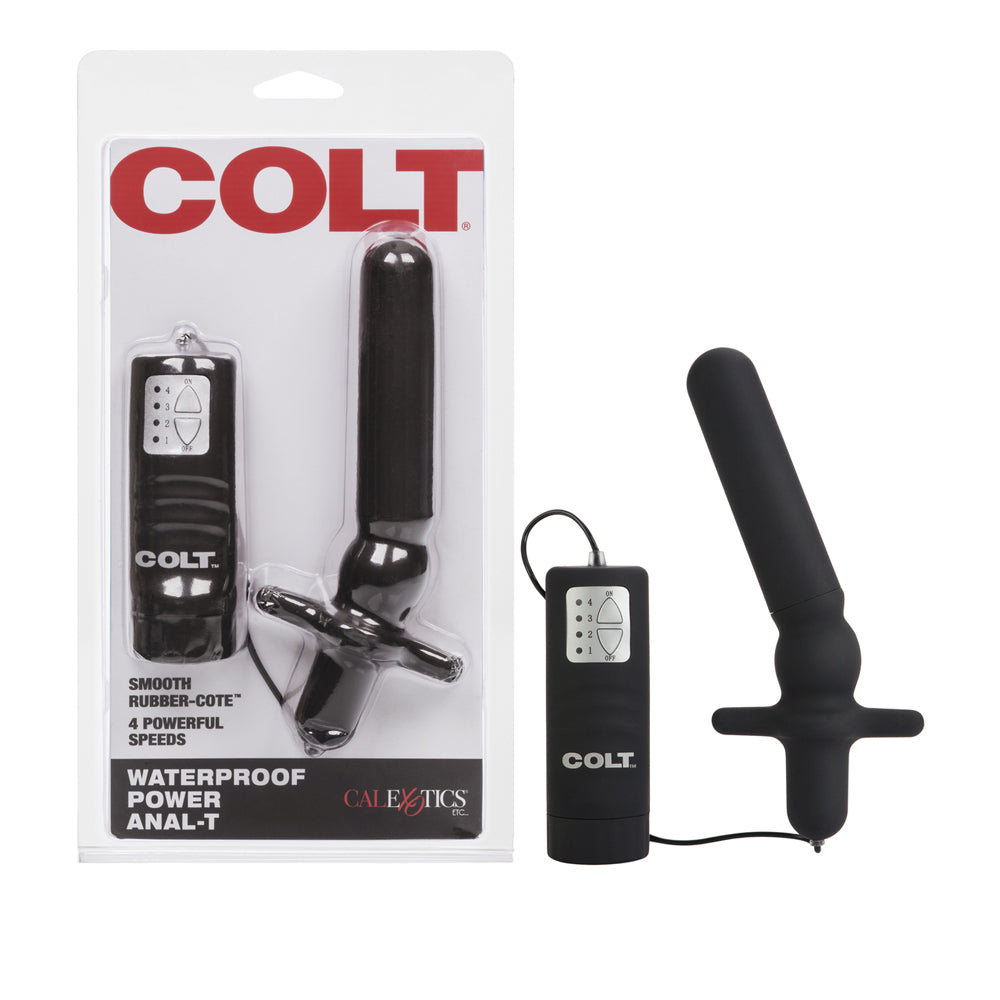 Colt Waterproof Power Anal-T Black | 716770037084 | Discreet Personal Wellness