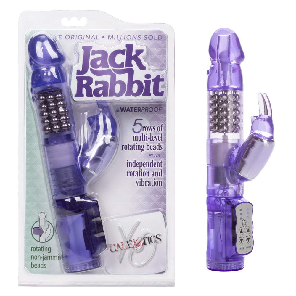 Jack Rabbit Waterproof Jack Rabbit 5 Rows Purple | 716770040305 | Discreet Personal Wellness
